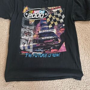 Vintage NASCAR 2000 Winston Cup series, Black T-Shirt